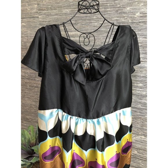 Venezia Multicolor Short Sleeve Top 22/24W - Picture 5 of 6